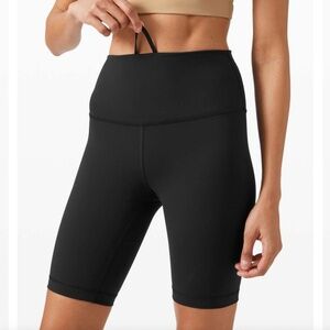 Lululemon Wunder Train High Rise Short 8", Black
